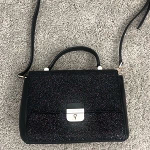Kate Spade Black Sparkle Crossbody